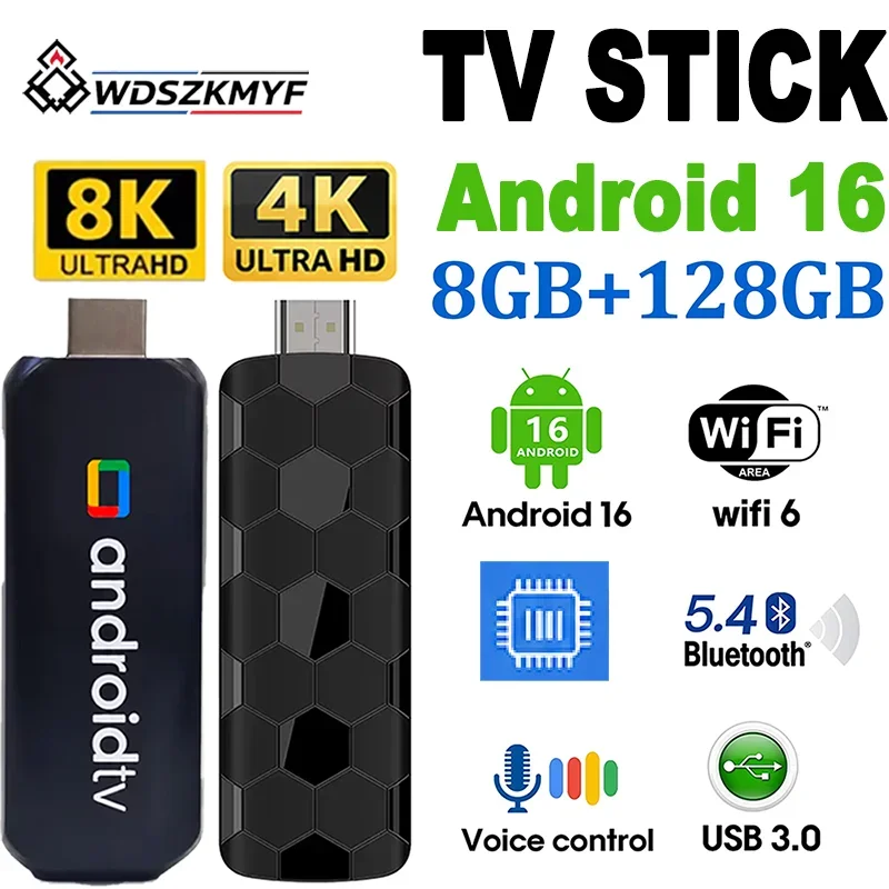Home Cinema Tv - สมาร์ททีวีสติ๊ก Android 16 รุ่นใหม่ 8GB+128GB รองรับ