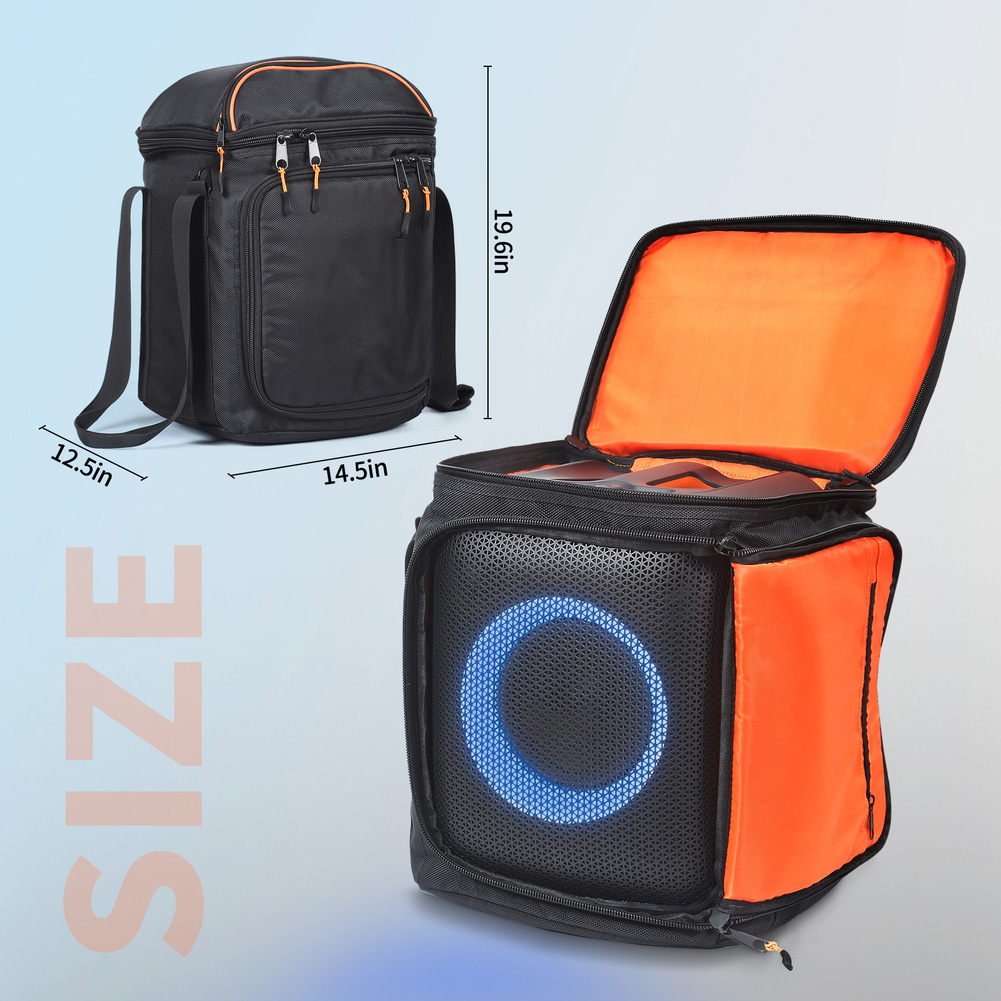 Home Cinema Jbl - กระเป๋าเก็บลําโพงสําหรับ JBL PartyBox-Encore2 แบบพกพากันน้ําพร้อมสายคล้องไหล่อุปกรณ์เสริมลําโพง
